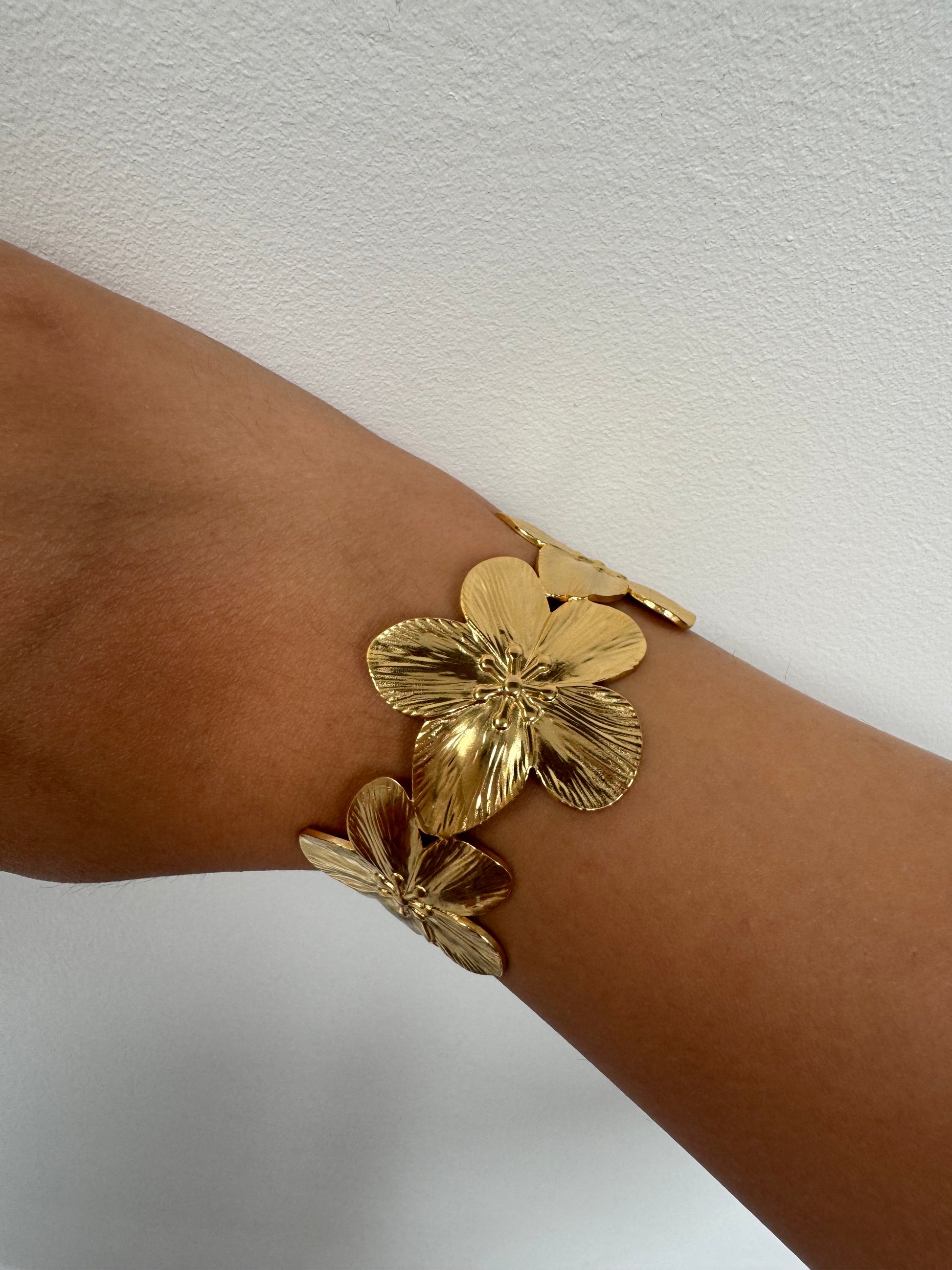 Jonc Flora – Aimée Bijoux