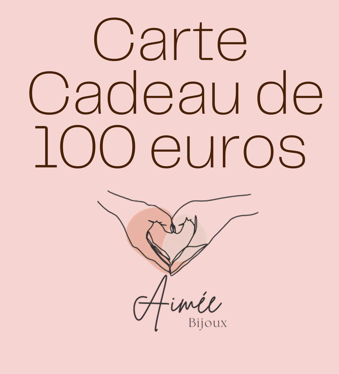 Carte Cadeau Aimée Bijoux - 100€ 🎁